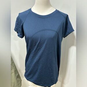 COPY - Blue Lululemon tee, size 12